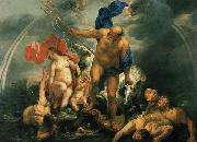 Jacob Jordaens Neptunus en Amphitrite in de storm Spain oil painting artist